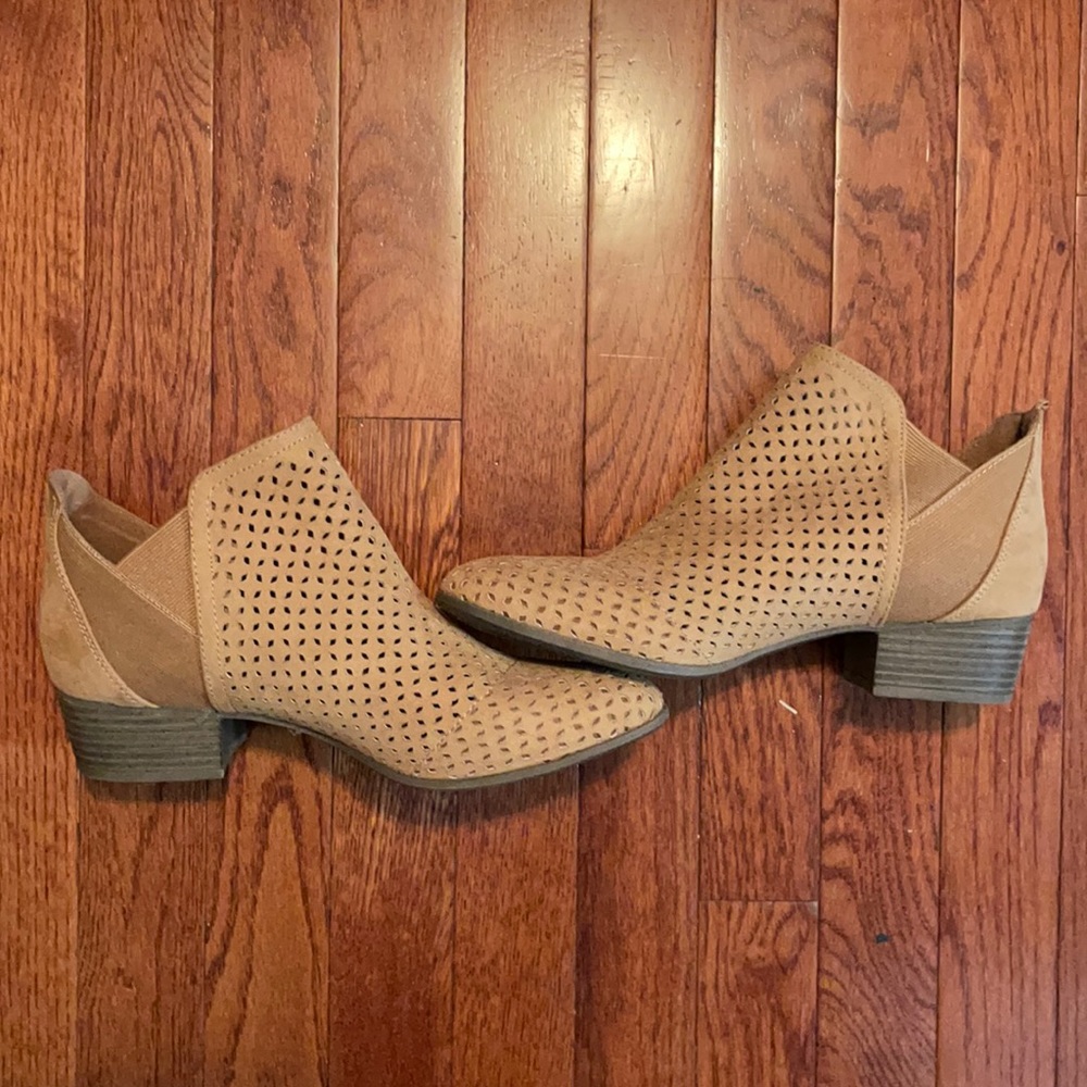 Tan Booties